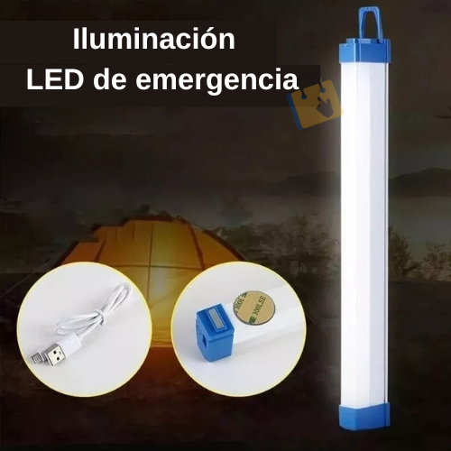 PowerGlow™ - Lámpara LED de Emergencia con Imanes