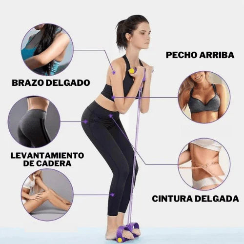 FlexiRide™ Bandas Elásticas de Pedal