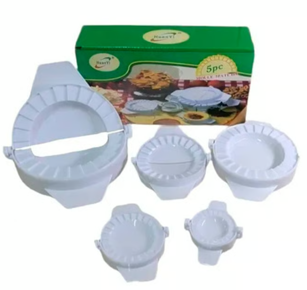 ChefExpress™ Set de 5 Moldes para Empanadas