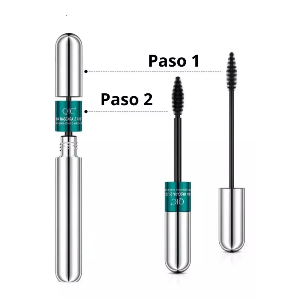 QIC ™  Mascaras de pestañas 2 en 1